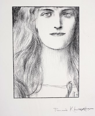 Lot 260 - Fernand Khnopff - Des grelots | lithograph