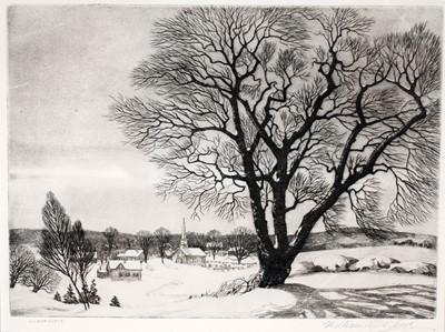 Lot 775 - William MacLean - Silent Night | etching