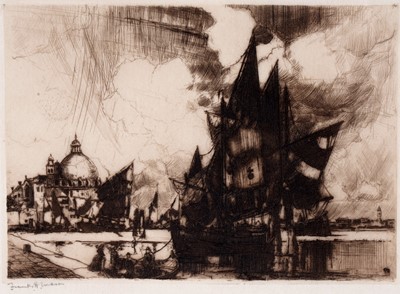 Lot 723 - Frank Henry Mason - Venice | etching
