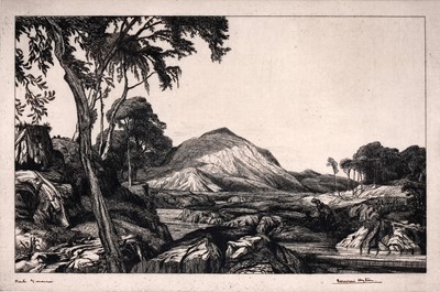 Lot 255 - Edward Bouverie Hoyton - Monte Genaro | etching