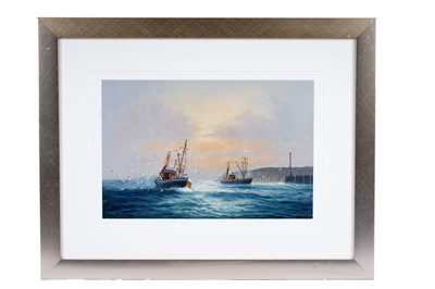 Lot 632 - David Short - Lifeboats | oil