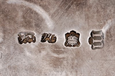 Lot 86 - A George II silver salver