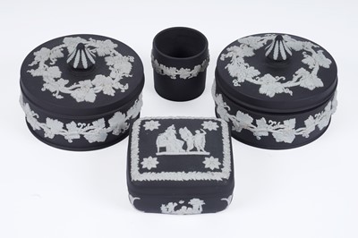 Lot 307 - A collection of Wedgwood ‘Basalt’