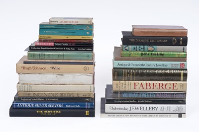 Lot 520 - A collection of reference books on antiques and jewellery