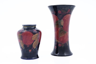 Lot 863 - Two Moorcroft 'Pomegranate' vases