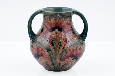 Lot 891 - A Macintyre Moorcroft 'Revived Cornflower' vase