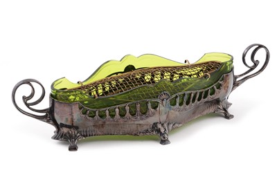 Lot 395 - WMF: an Art Nouveau silverplated rose bowl
