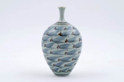 Lot 614 - A Derek Clarkson studio vase