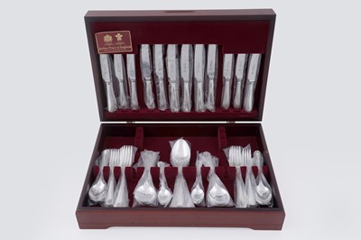 Lot 391 - An Arthur Price canteen of ‘Bead’ pattern cutlery