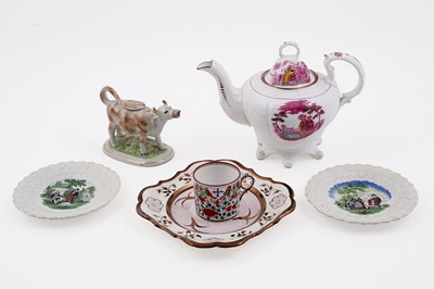 Lot 276 - A quantity of Staffordshire and Northern pottery