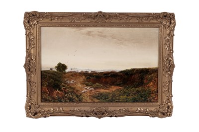 Lot 1578 - Edmund Morrison Wimperis - Sheep resting, sunset | oil