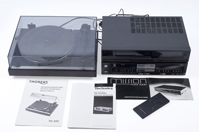 Lot 450 - A Thorens TD321 turntable