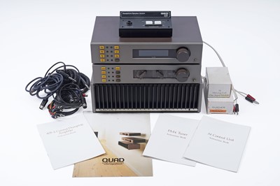 Lot 451 - Hi-fi components by Quad