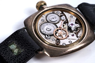 Lot 754 - Rolex Oyster: a 9ct yellow gold cased manual wind wristwatch