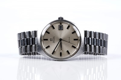 Lot 143 - An Omega De Ville Automatic stainless steel wristwatch; and two others