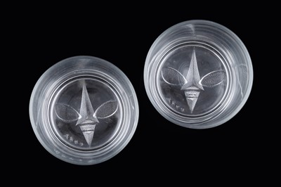 Lot 634 - Taro Okamoto: a pair of whisky glasses