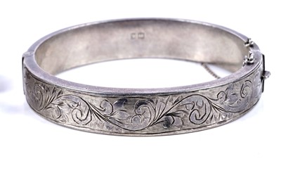 Lot 53 - Silver bracelets including: a Siamese plaque bracelet