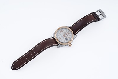 Lot 149 - Breitling Cockpit: a stainless steel automatic chronometer calendar wristwatch