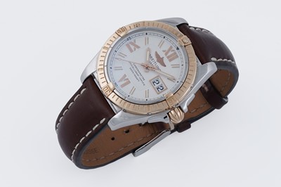 Lot 149 - Breitling Cockpit: a stainless steel automatic chronometer calendar wristwatch