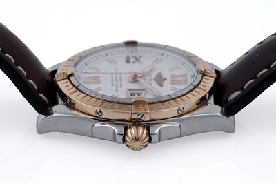 Lot 149 - Breitling Cockpit: a stainless steel automatic chronometer calendar wristwatch
