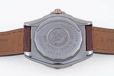 Lot 149 - Breitling Cockpit: a stainless steel automatic chronometer calendar wristwatch