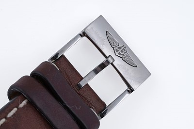 Lot 149 - Breitling Cockpit: a stainless steel automatic chronometer calendar wristwatch
