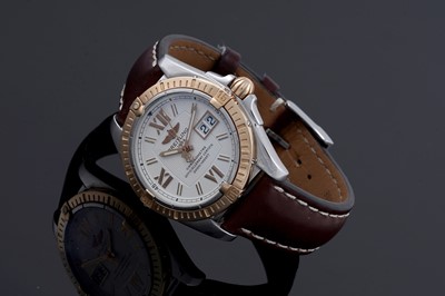Lot 149 - Breitling Cockpit: a stainless steel automatic chronometer calendar wristwatch
