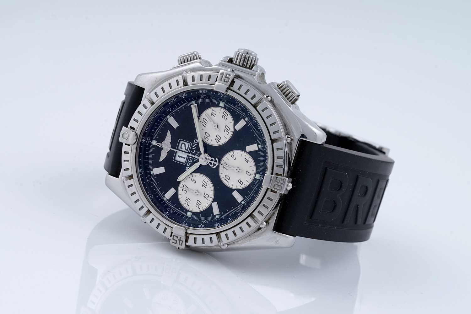 Lot 150 - Breitling Crosswind Special: a stainless steel automatic chronograph calendar wristwatch