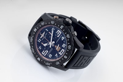 Lot 151 - Breitling Endurance Pro Ironman Finisher: a quartz chronograph calendar wristwatch