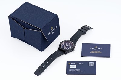 Lot 151 - Breitling Endurance Pro Ironman Finisher: a quartz chronograph calendar wristwatch