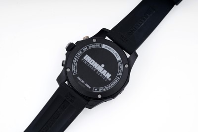 Lot 151 - Breitling Endurance Pro Ironman Finisher: a quartz chronograph calendar wristwatch