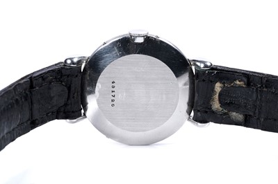 Lot 783 - Jaeger LeCoultre: a rare stainless steel cased triple calendar moon phase manual wind wristwatch