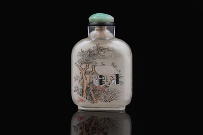Lot 828 - A Chinese interior painted snuff bottle in the manner of Ma Shaoxuan