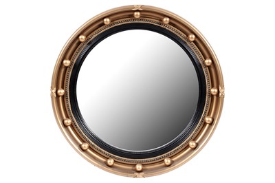 Lot 191 - A Regency style convex mirror