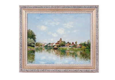 Lot 1584 - Laurent Vialet - Moret-sur-Loing | oil