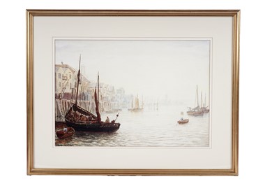 Lot 1639 - Bernard Benedict Hemy - North Shields Fish Quay | watercolour