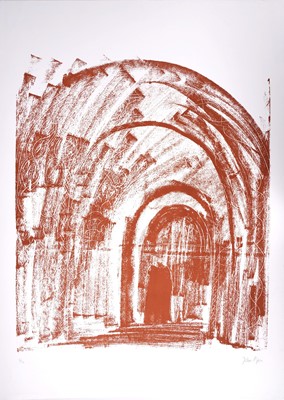 Lot 286 - John Piper - Eight signed prints from 'A Retrospect of Churches' | lithographs