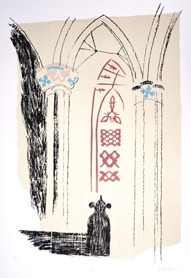 Lot 286 - John Piper - Eight signed prints from 'A Retrospect of Churches' | lithographs