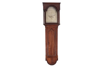 Lot 1013 - John Liddell, Morpeth: a George III 8-day wall hanging longcase clock