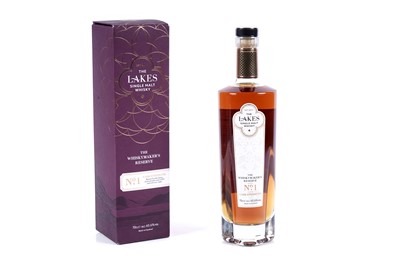 Lot 1053 - The Lakes No. 1 'The Whiskymaker's Reserve' Cask Strength Single Malt Whisky
