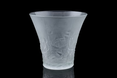 Lot 623 - A Barolac 'Armada' vase