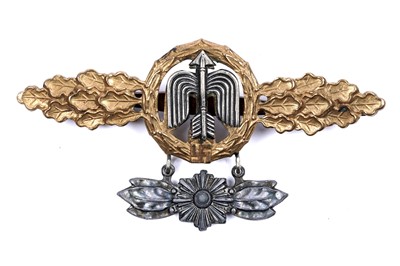 Lot 721 - German Second World War Day Fighter clasp badge