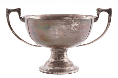 Lot 160 - A George V Silver two handled cup