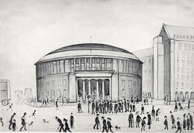 Lot 297 - Laurence Stephen Lowry - The Reference Library | lithograph