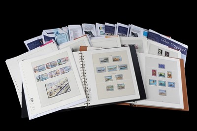 Lot 381 - Guernsey, Alderney and Jersey: late 20th and 21st Century stamps on Lindner pages