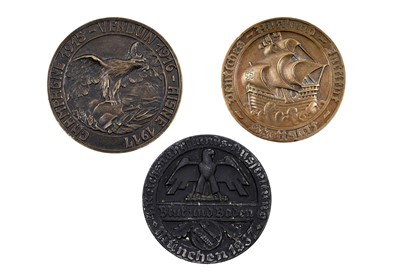 Lot 337 - Imperial German First World War non-portable award; and two further German non-portable awards