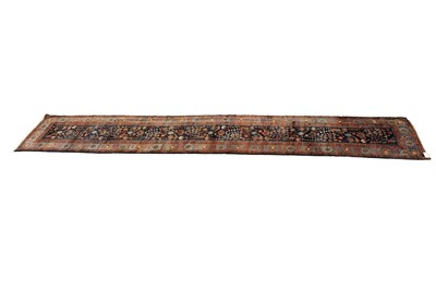 Lot 986 - An antique Persian hand-made Malayer runner