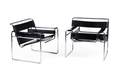 Lot 501 - Marcel Breuer for Gavina S.p.A.: a pair of ‘Wassily’ armchairs