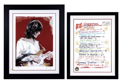 Lot 225 - Ronnie Wood - Jeff Beck | Digital print