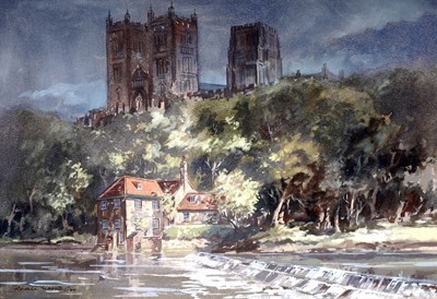 Lot 1597 - Ronald Lambert Moore - The Millhouse, Durham | gouache